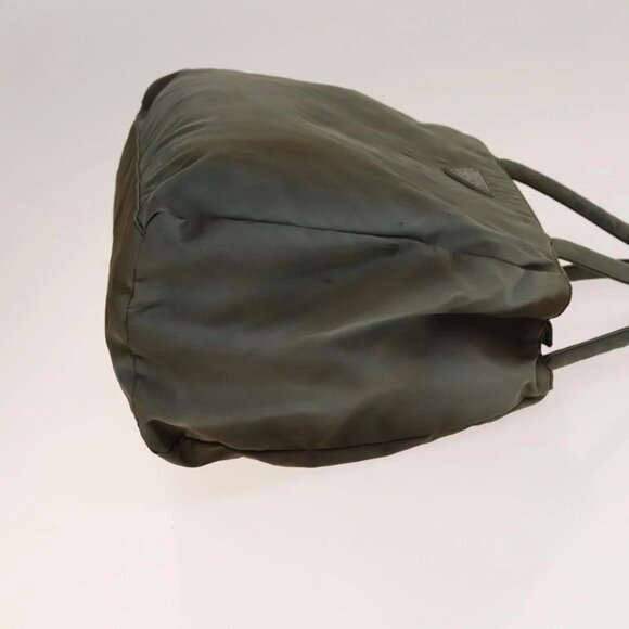 PRADA Tote Bag Nylon 2Set Gray Pink Auth 138061 - Picture 4 of 16